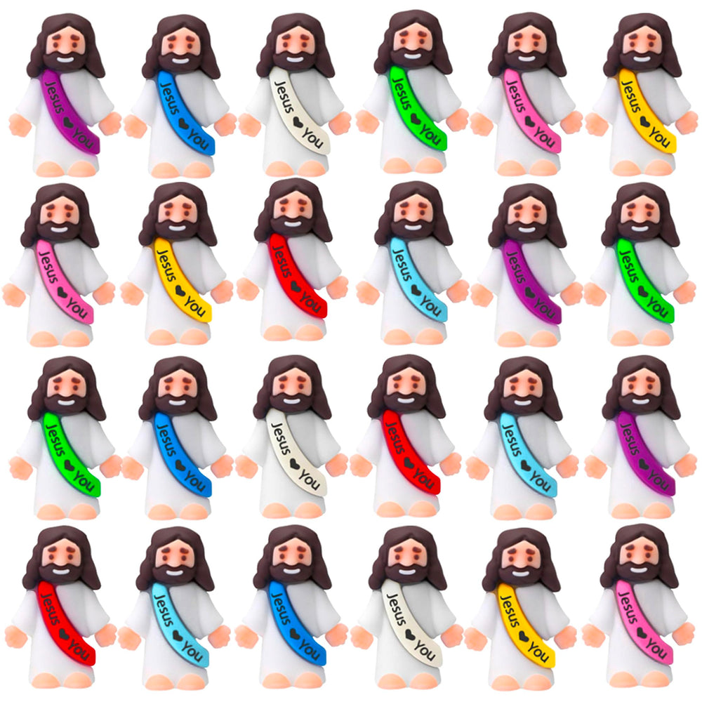 Cherislpy Jesus mini figurine as Easter egg filler and party favor