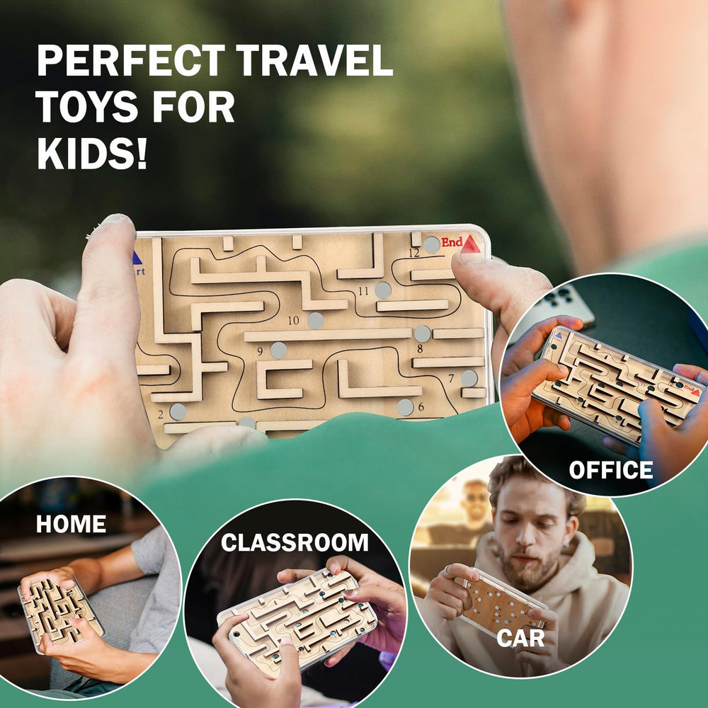 Cherosin desk-stress-relief maze encourages focus during work.