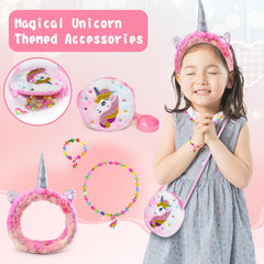 Cherry Tale tie-dye unicorn plush adds magical charm to tea parties and bedtime stories