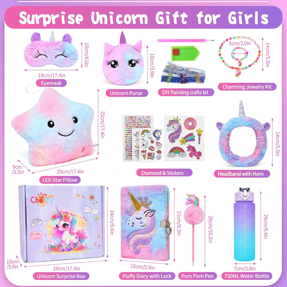 Cherry Tale unicorn water bottle with hydration-friendly design