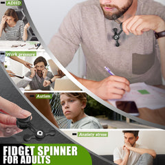 CHESLICR portable spinner tucked in pocket between tasks.