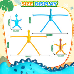 CHESLICR dino telescope toy colors pack invites twisting and exploration