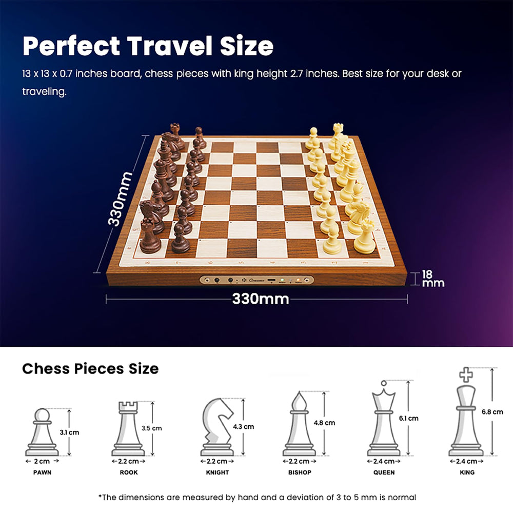 Chessnut Air AI training adapts to your skill level