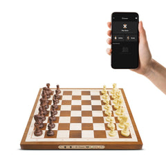 Chessnut Air board with LEDs enhances nighttime play