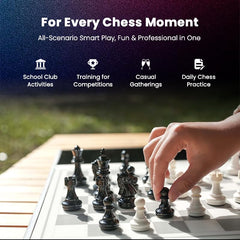 Chessnut Evo piece recognition sensor ensures accurate move tracking