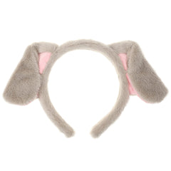 CHEU Dalmatian headband with gray ears, ultra-soft fabric for comfortable pretend play