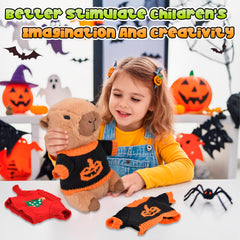 ChezMax capybara plush hat accessory ready for quick makeover