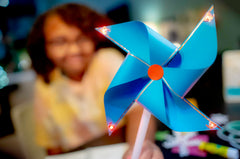 Chibitronics LED glow enhances illuminated craft ideas and storytelling