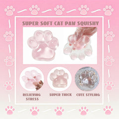 Chicooan soft, elastic paw toy is ideal for fidgeting and stress relief.