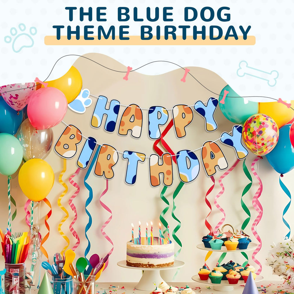 Chiisong birthday banner suitable for both indoor and outdoor use