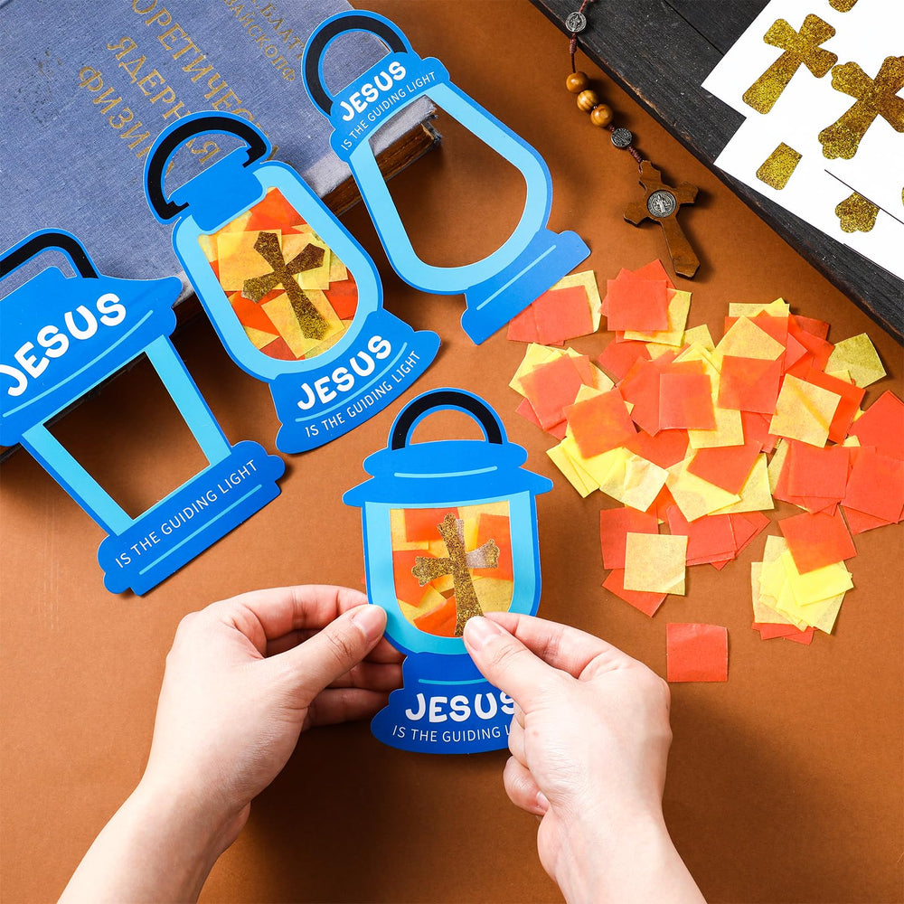Chiisong hollowed cross cutout for engaging classroom projects.
