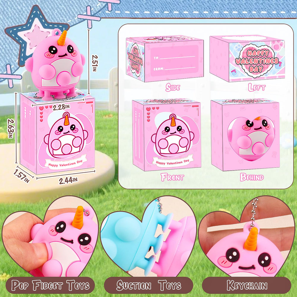 ChildFun 3D animal pop toys close-up showing silicone texture and durability