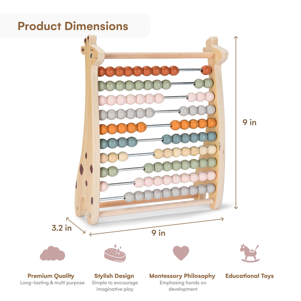 Childlike Behavior abacus for addition and subtraction through hands-on practice