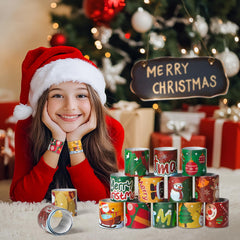 Childom Santa Claus slap bracelet for joyful gift exchanges and celebrations.