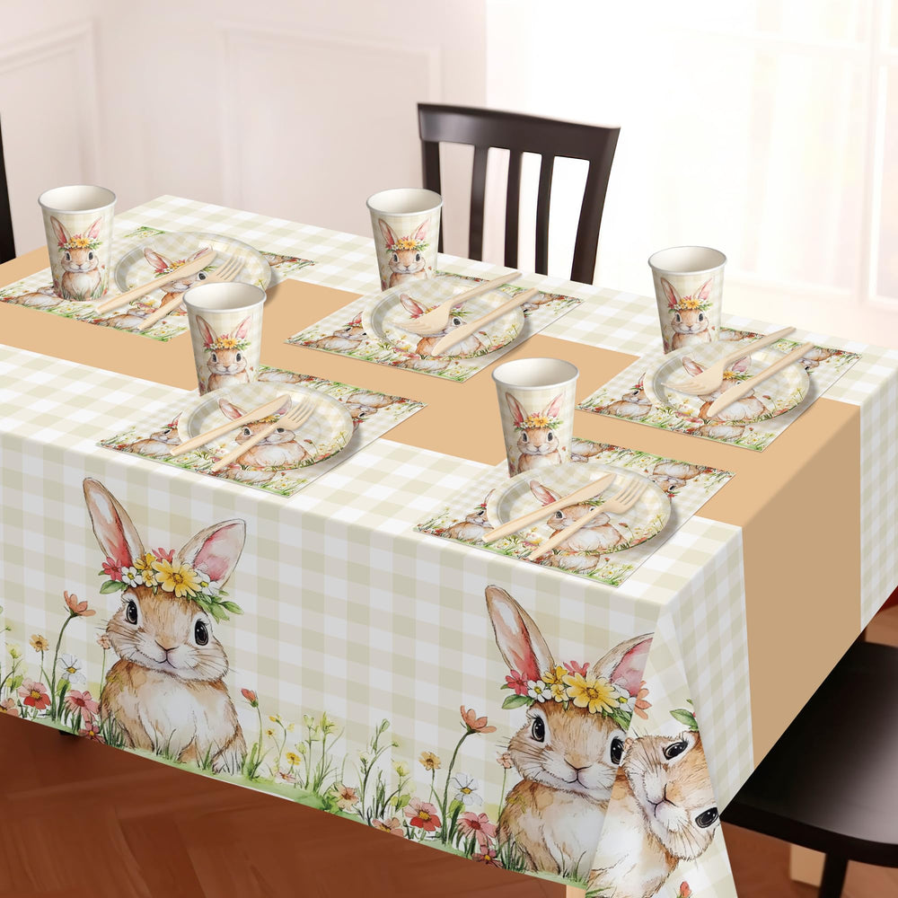 Childom Easter napkins 13x13 inches for tidy hand wiping.