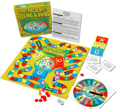 Childswork The Talking, Feeling and Doing Game board and tokens support expressive play.