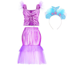 Chillife gradient cape adds magical flair to princess outfits
