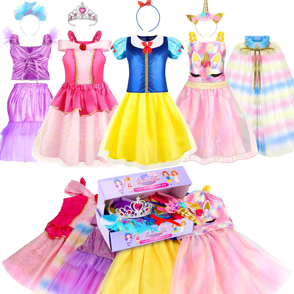Chillife model wearing princess dress showcases fit and movement