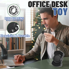 Chilvil spinner on desk demonstrates discreet focus tool for meetings and study
