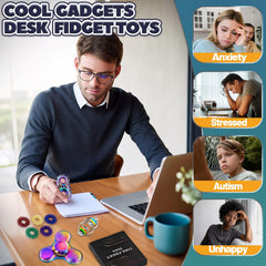 Chilvil packaging display of the 8 piece fidget toy set