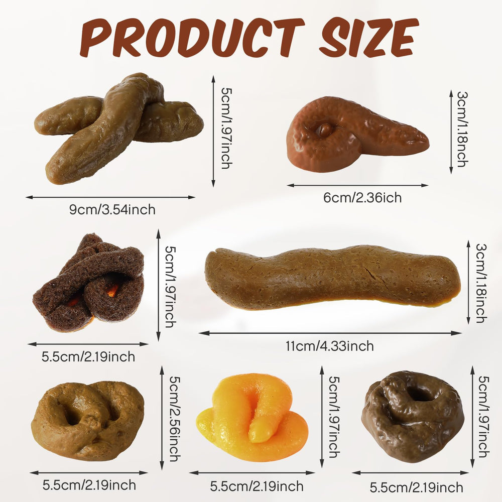 Chivao fake poo style 2 with varied shape for versatile jokes.