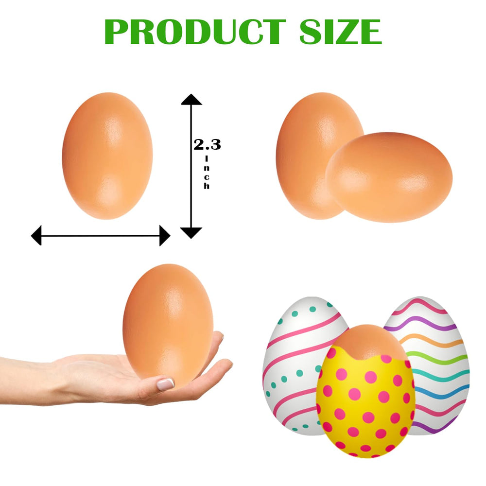 Chochkees Easter crafts setup featuring eggs as versatile accents.