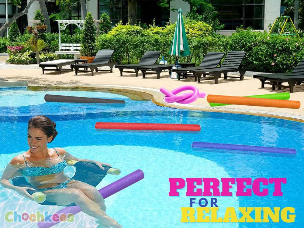 Chochkees 52in yellow noodle with high visibility for games