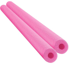 Chochkees pink 52in floating pool noodle provides buoyant support for relaxing pool days.