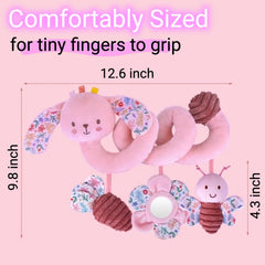 Chochumy spiral toy flower texture for sensory play and focus