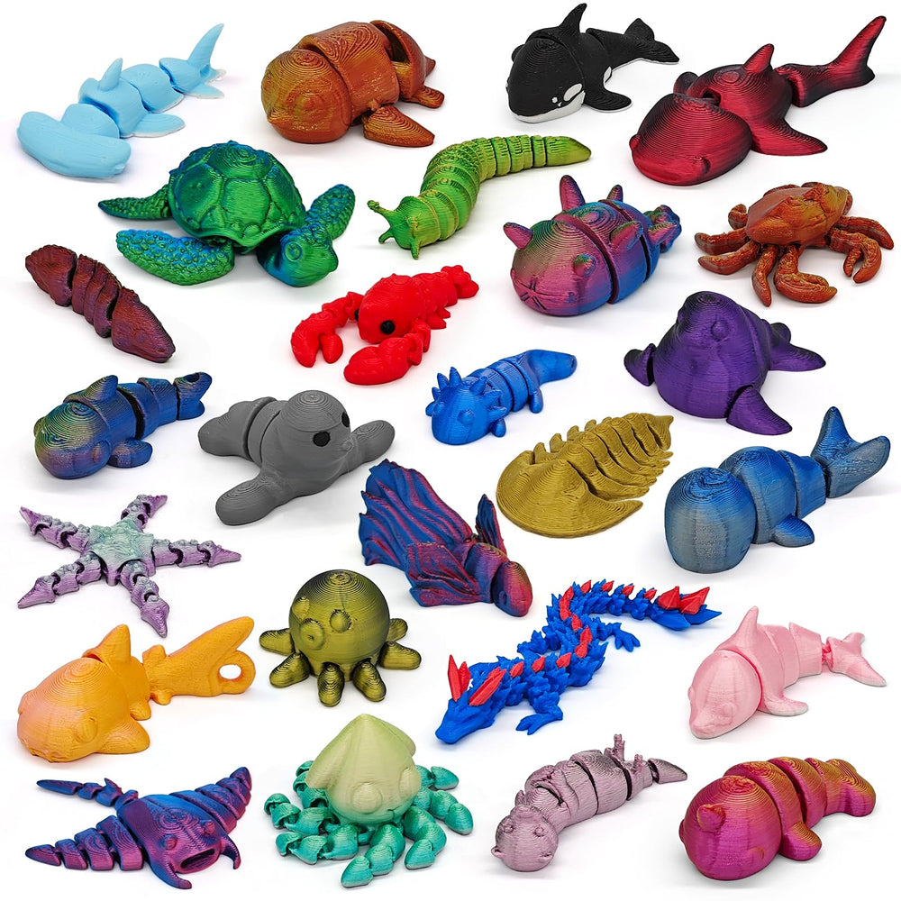 CHolic lobster figurine from the 26Pcs ocean set for desk decoration and tactile play