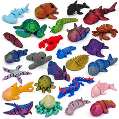 CHolic lobster figurine from the 26Pcs ocean set for desk decoration and tactile play