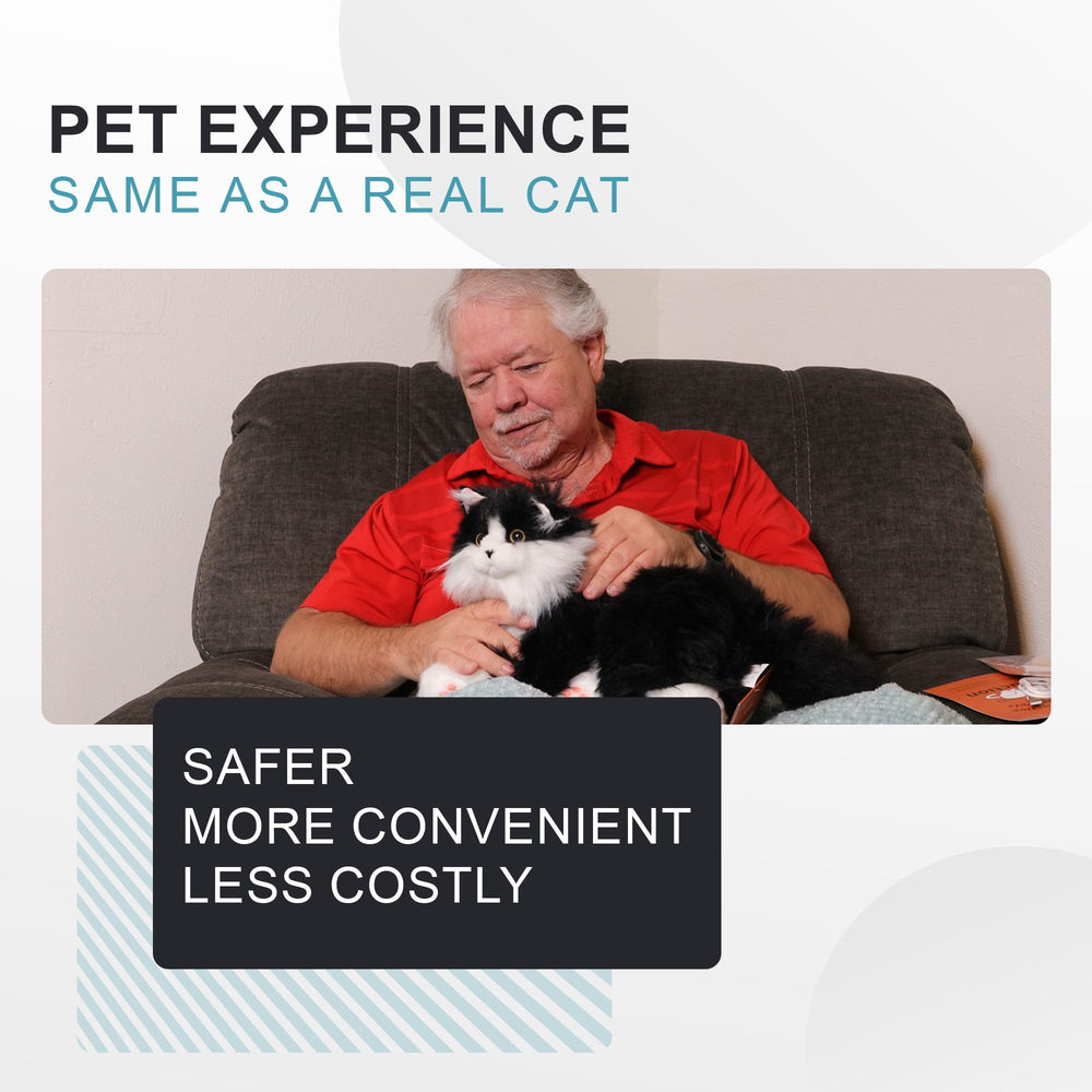 Chongker robot-cat touch sensors reacting with meows