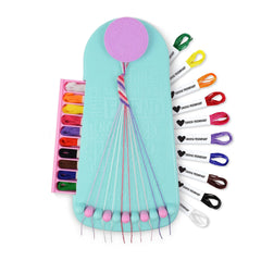 Choose Friendship Bracelet Maker Kit showing colorful kid-friendly bracelets