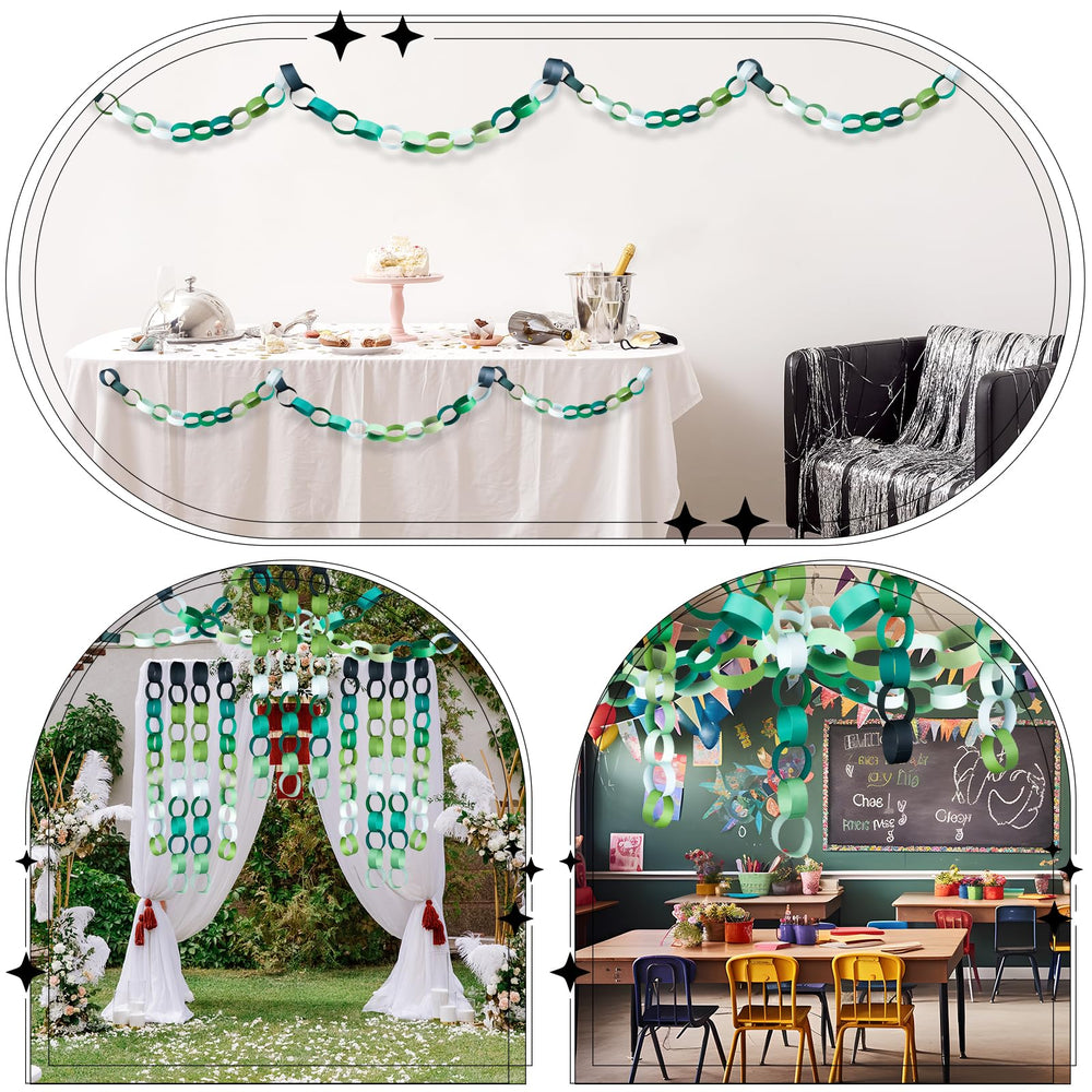 Chrorine party decor ideas for weddings, birthdays, and classrooms.