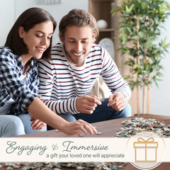 Christian Art Gifts die-cut puzzle pieces ensure smooth interlocking.