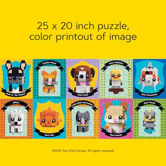 Chronicle Books Lego Pet Pals: sturdy pieces and printed image for easy assembly