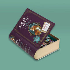 Chronicle Books Murder Most Puzzling book-box showcases elegant, coffee-table presentation