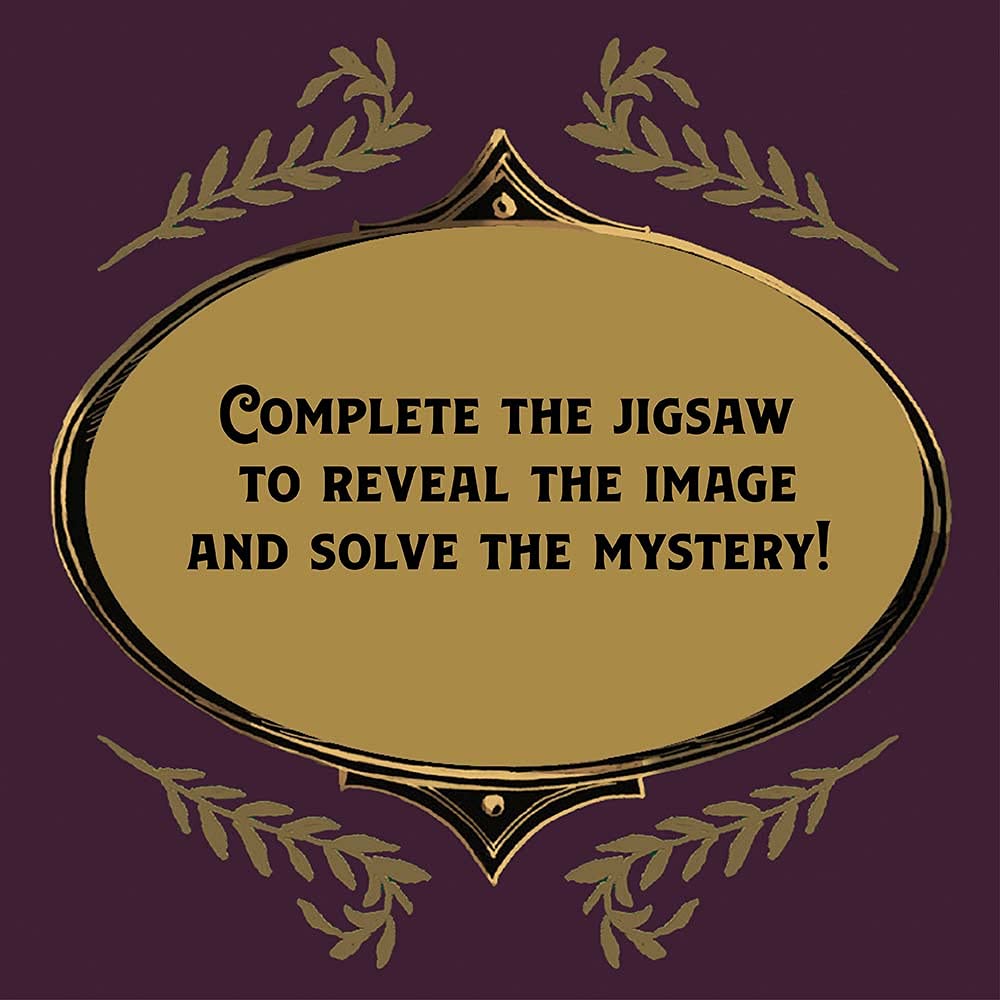 Chronicle Books Murder Most Puzzling puzzle-assembly highlights engaging at-home mystery solving