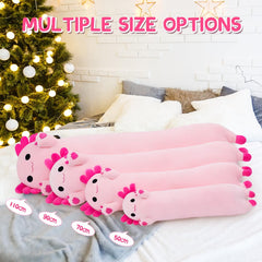 Chubbyjoy axolotl plush used as bedroom decor and cuddle buddy