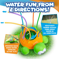 Chuchik garden hose attachment makes quick setup easy for summer backyard water play.