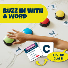 Chuckle & Roar Family Game Night Buzzers energize gatherings with competitive fun.