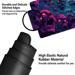 CHUNBAI MTG playmat includes a free storage bag for easy transport.