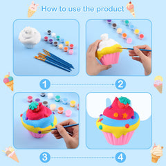 Chunful ten-brush kit provides precision for fine details