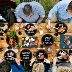 CHUNNIN early-bird-special-plates spark laughs while keeping cleanup quick and easy.