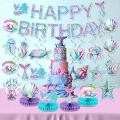 CHUNNIN ocean-themed cutouts showcase shells and sea life accents.