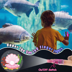 CHUNNIN sea turtle finger light provides soft illumination for decor.