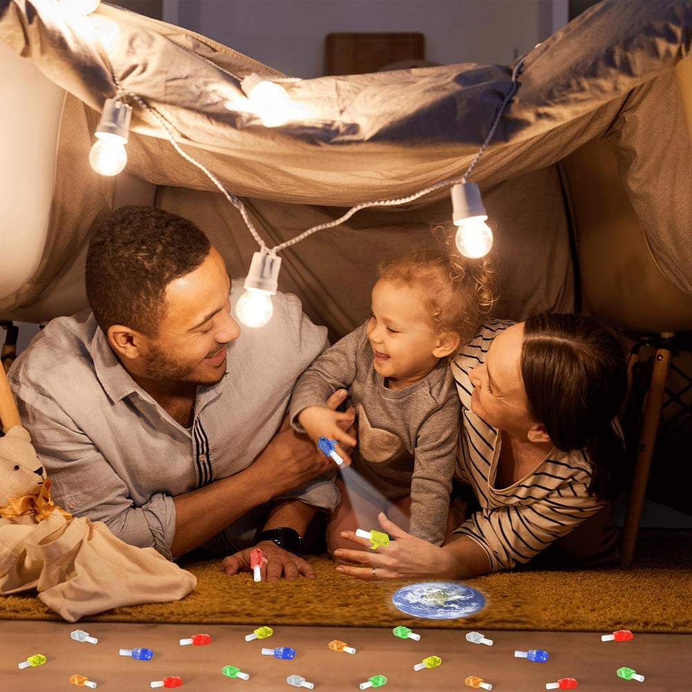 CHUNNIN Space Finger Light bulk pack offers affordable party favors.