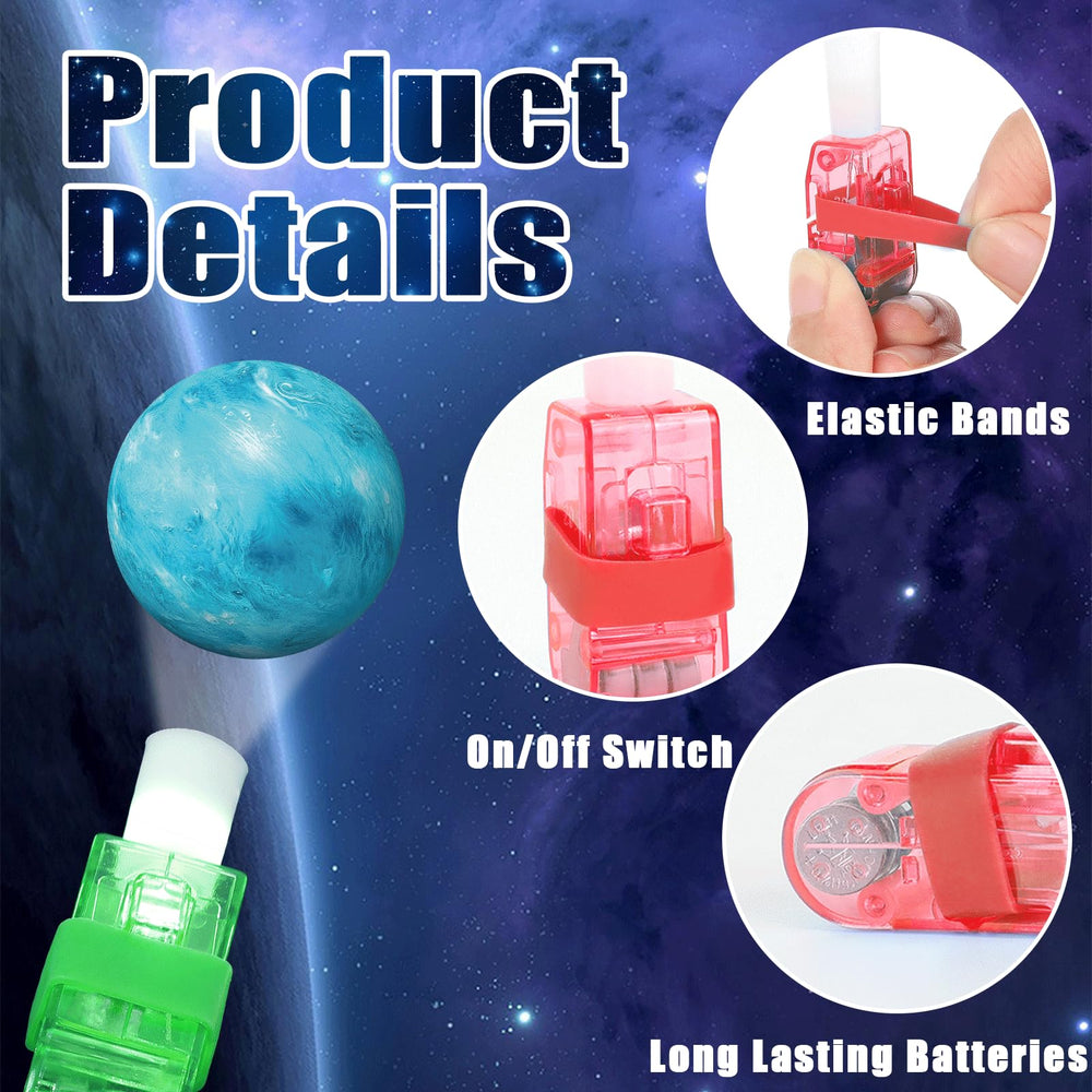 CHUNNIN Space Finger Light rocket design adds orbiting excitement.
