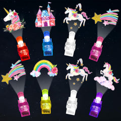 CHUNNIN Unicorn Finger Light with six styles for a magical party atmosphere