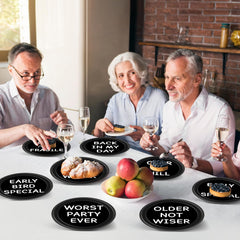 CHUNNIN worst-party-ever-plates frame bold humor for memorable celebrations.